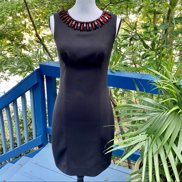 KATE SPADE ♠️ 2. ♥️PERFECT, CLASSY LBD ! JEWELED NECKLINE💎— BRAND NEW! GORGEOUS - Picture 10 of 13